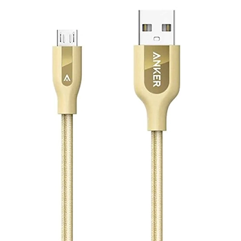 کابل تبدیل USB به MicroUSB انکر مدل A8142 PowerLine Plus به طول 0.9 متر